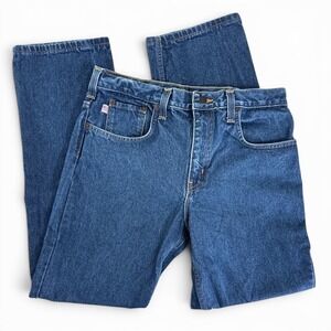 All American Clothing Co Mens 32x32 Blue Straight Leg Jeans Made in USA EUC